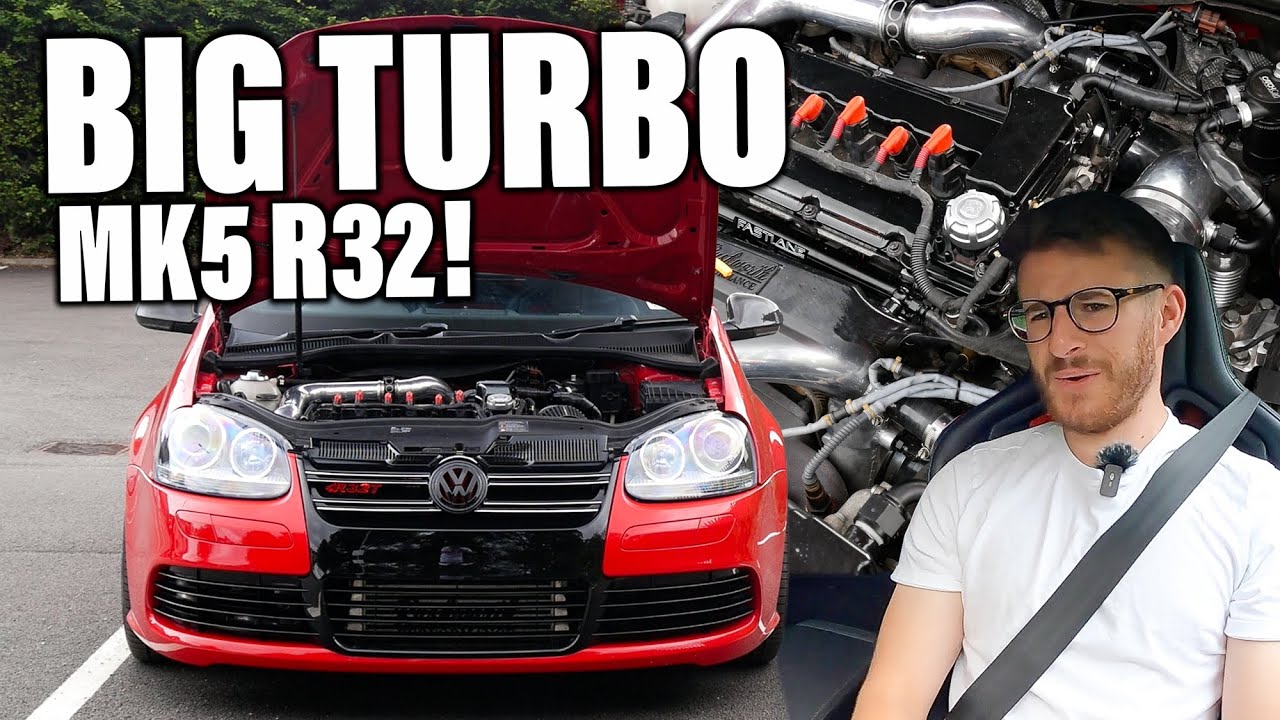 Этот турбированный MK5 Golf R32 способен развивать мощность 900 л.с.!!
