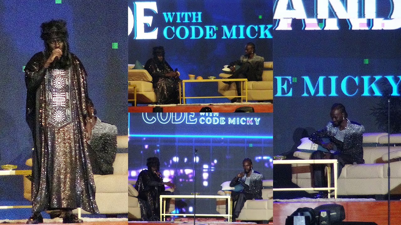 Code Micky Stage Performance with Black Sherif At ZAAMA DISCO 2024!