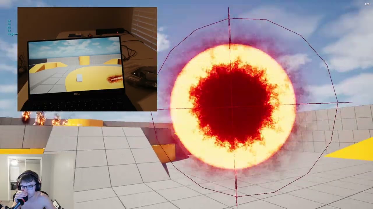 ue5 short - multiplayer speech recognition voip spellcasting game test