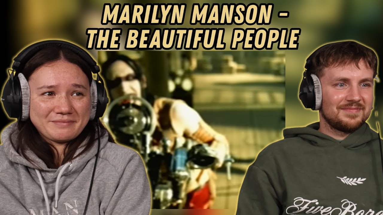 Marilyn Manson - The Beautiful People REACTION