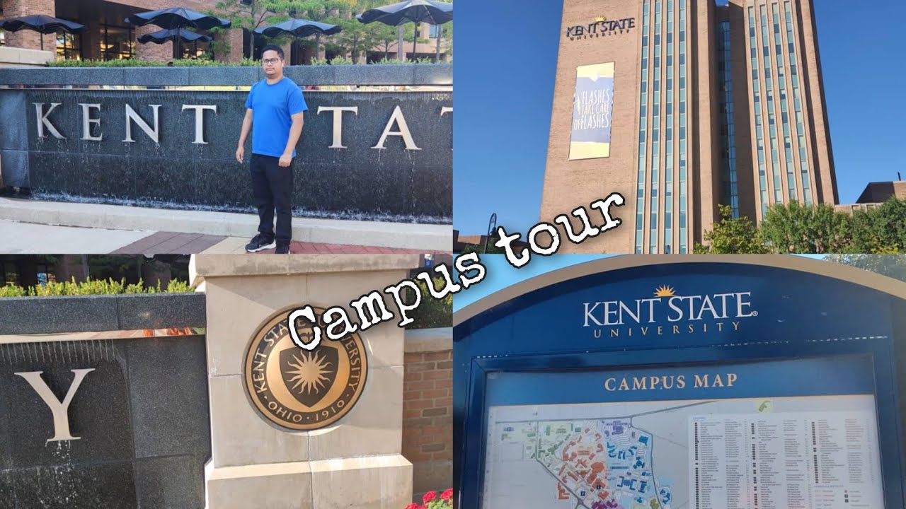 kent state University campus tour, ohio, USA#campustour #usauniversitie