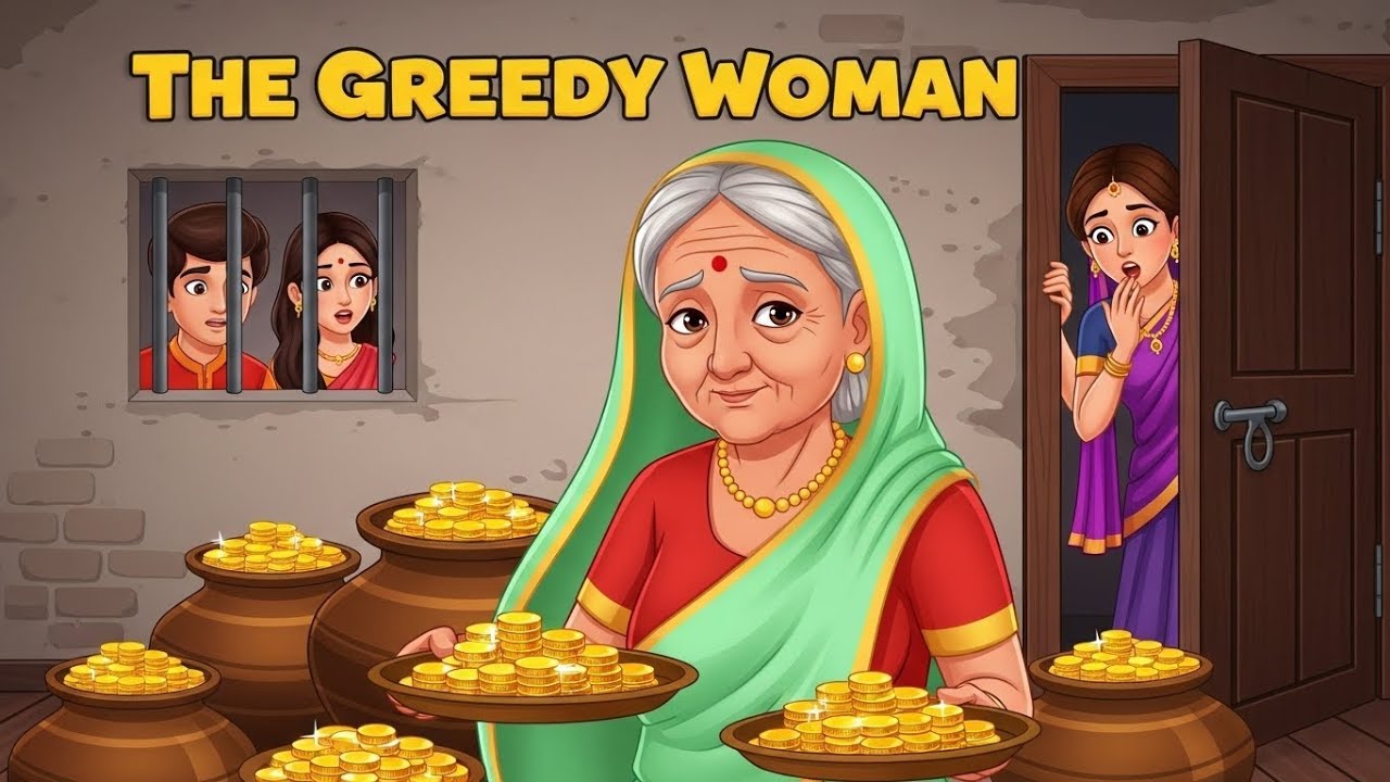 The Greedy Women | Learn English | English Stories | English Animated Stories | Cartoon | village