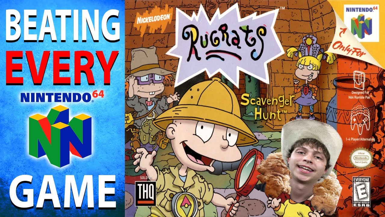 Beating EVERY N64 Game - Rugrats: Scavenger Hunt (226/394)