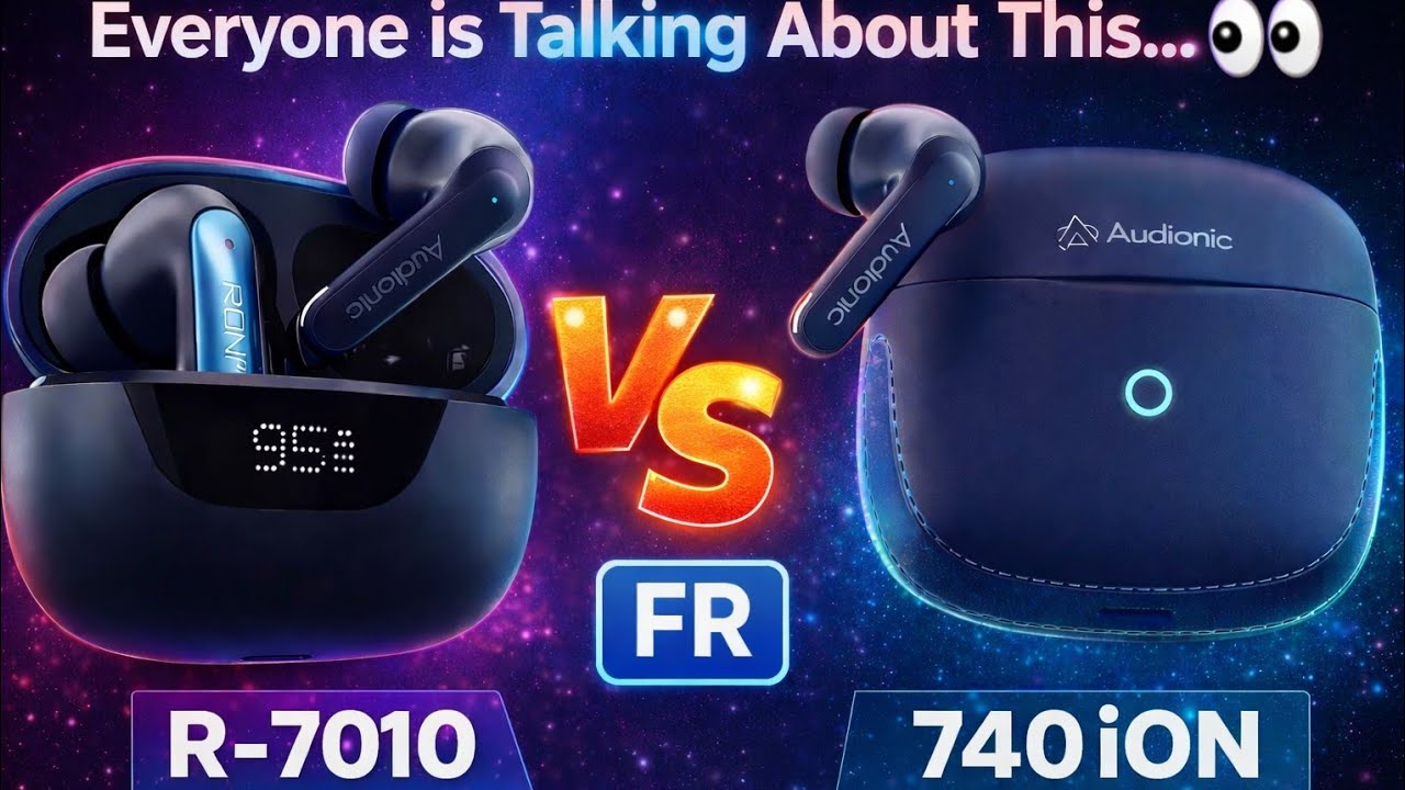 Audionic 740 ION VS RONIN R 7010 Review and Unboxing 