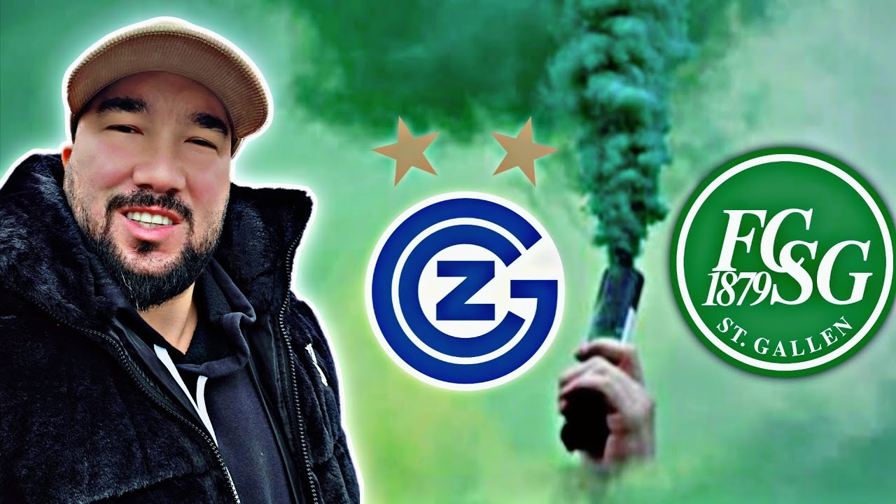 FCSG AUF KURS! 🔥 HOPP ST. GALLEN! 💪 Grasshoppers Club Zürich vs FC St. Gallen | Stadionvlog 🏟⚽️
