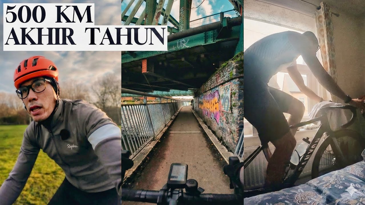 Rapha Festive 500: GOWES 500KM Kedinginan di INGGRIS ❄️