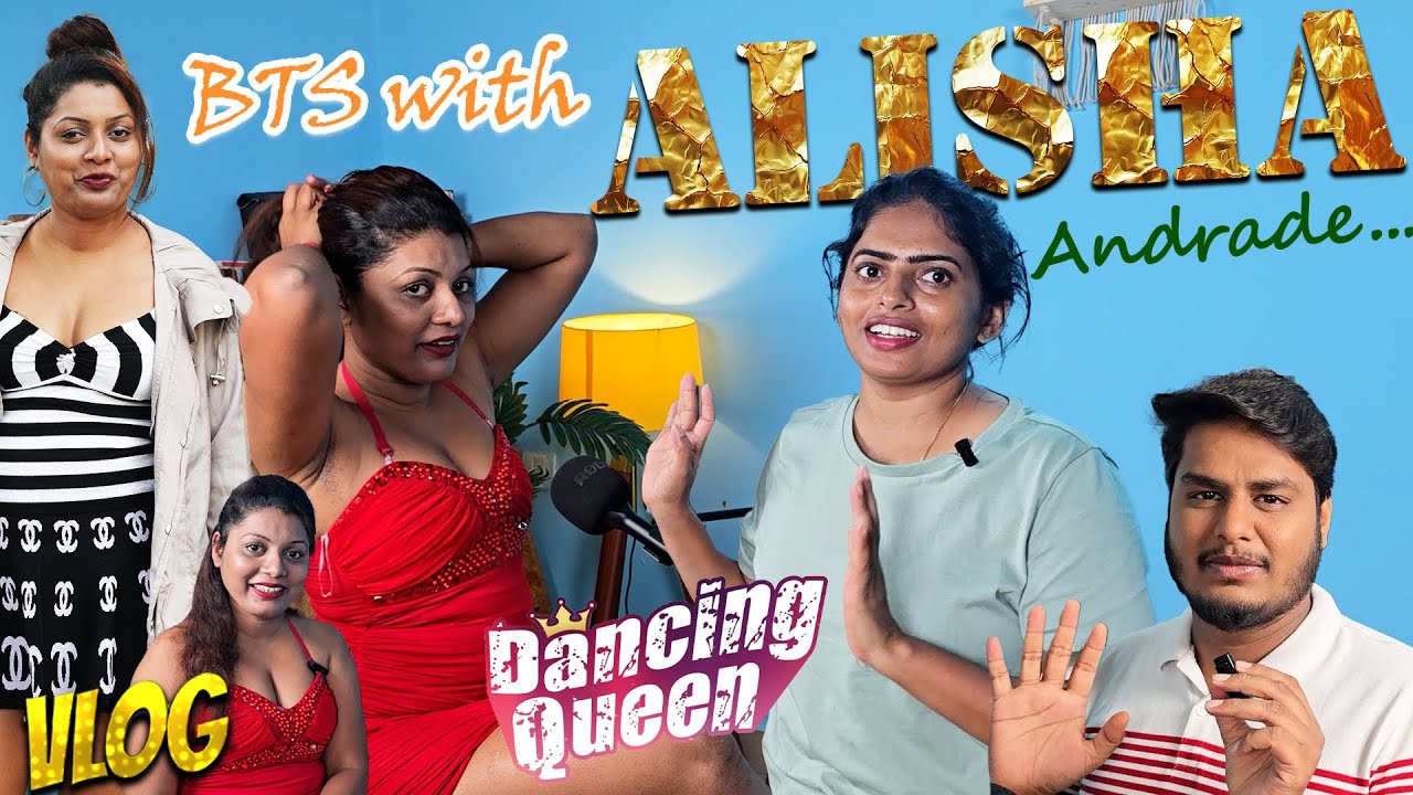 BTS ತೆರೆ ಹಿಂದಿನ ಕಥೆ.! with glamourous Dancing Queen, Item Dancer Alisha - Nandini Akarsh daily Vlogs