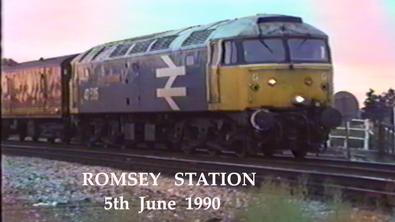 BR in the 1990s Romsey Station on 5th June 1990