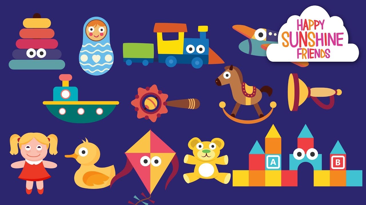 Toy names for kids | Kids learning video about toys for parents and teacher