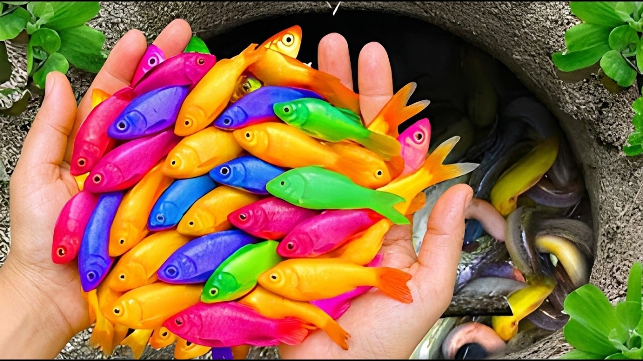 MONSTER FISH HAUL! Turning Our Backyard Pond Into an Aquarium Paradise