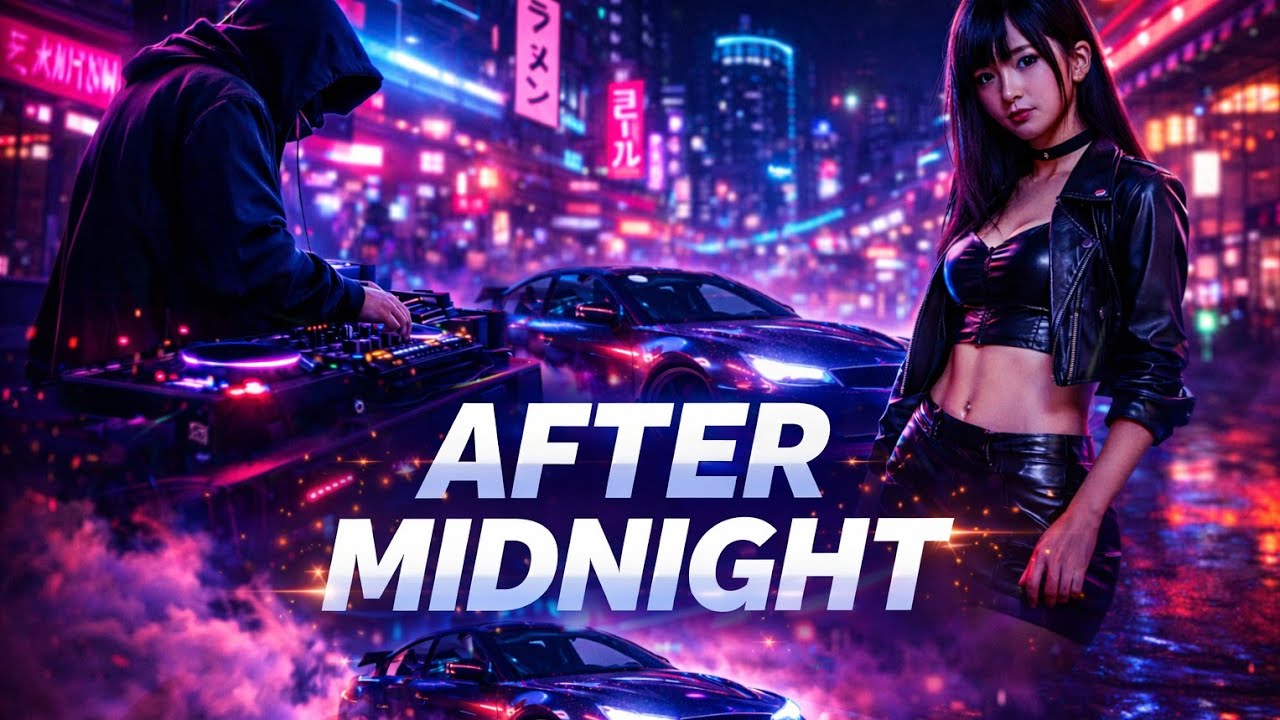 Japan After Midnight 🌃 | Dark Techno Drift