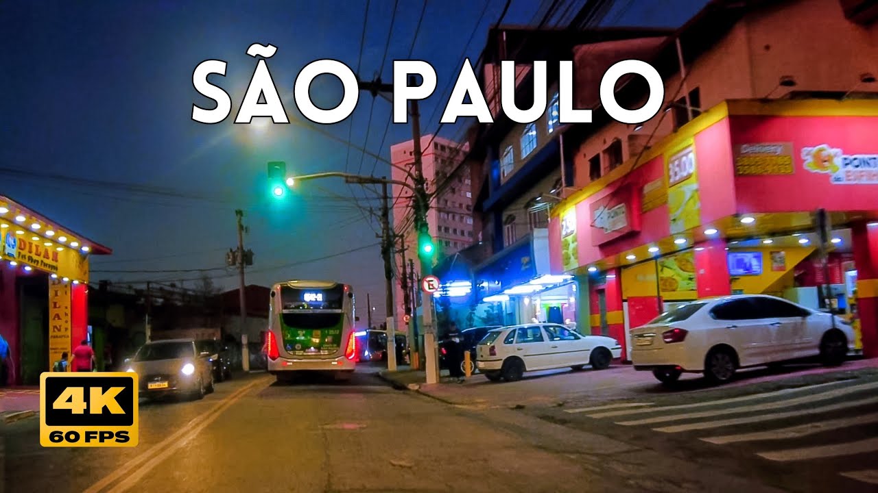 Dirigindo pelo Morro Grande, Cruz das Almas e Brasilândia 4K 60FPS | São Paulo BRASIL