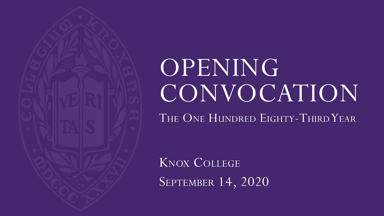 Opening Convocation