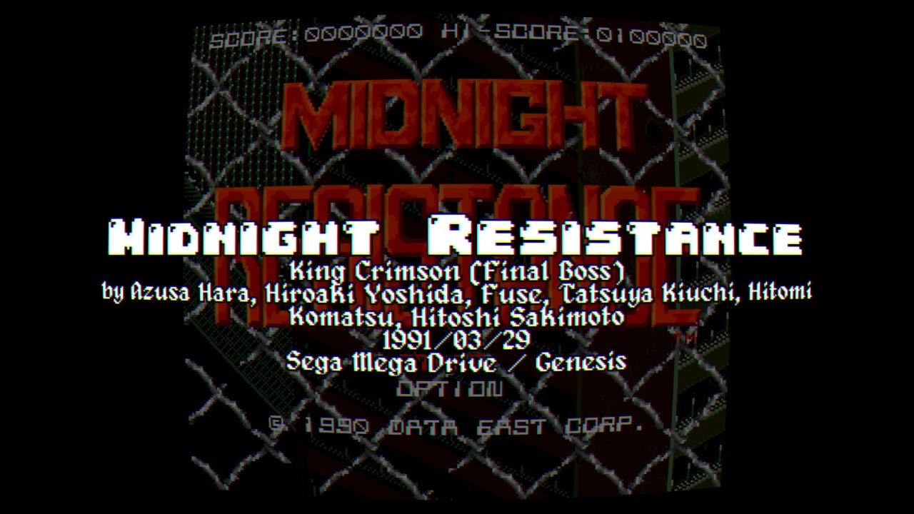 King Crimson (Final Boss) - Midnight Resistance