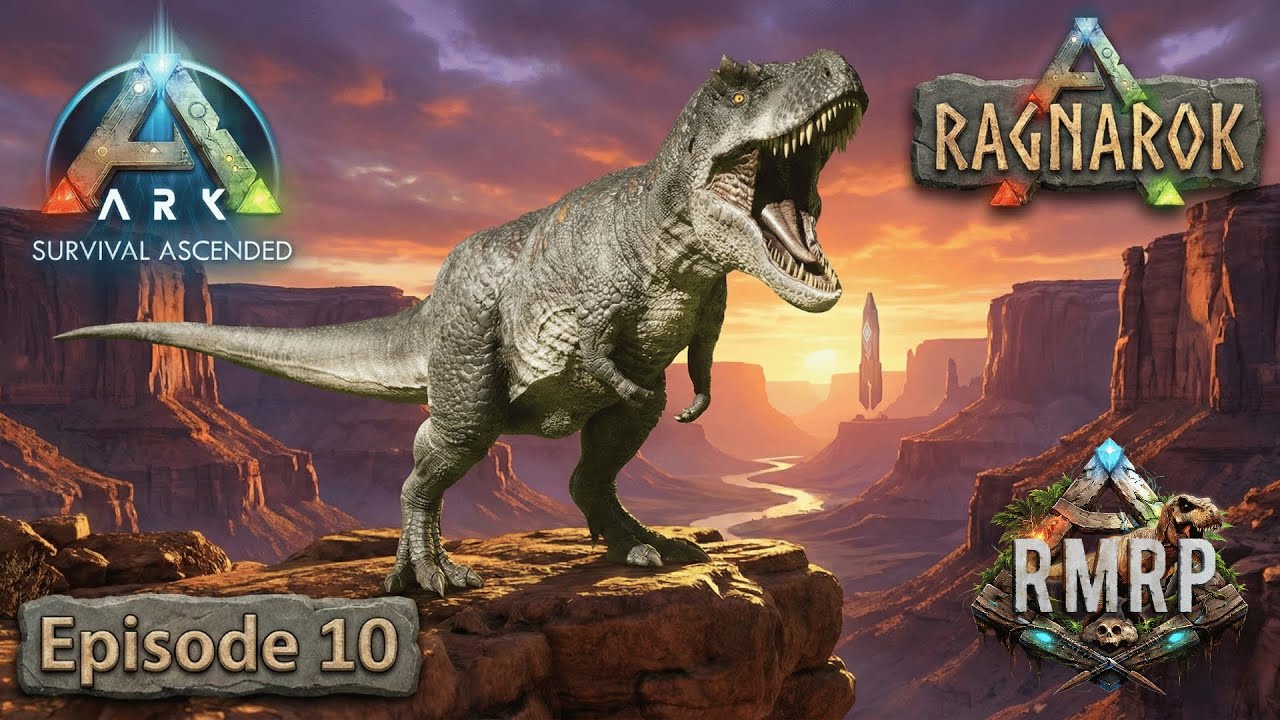 Taming Paleo Rexes on ASA Ragnarok EP10 #asa #ark