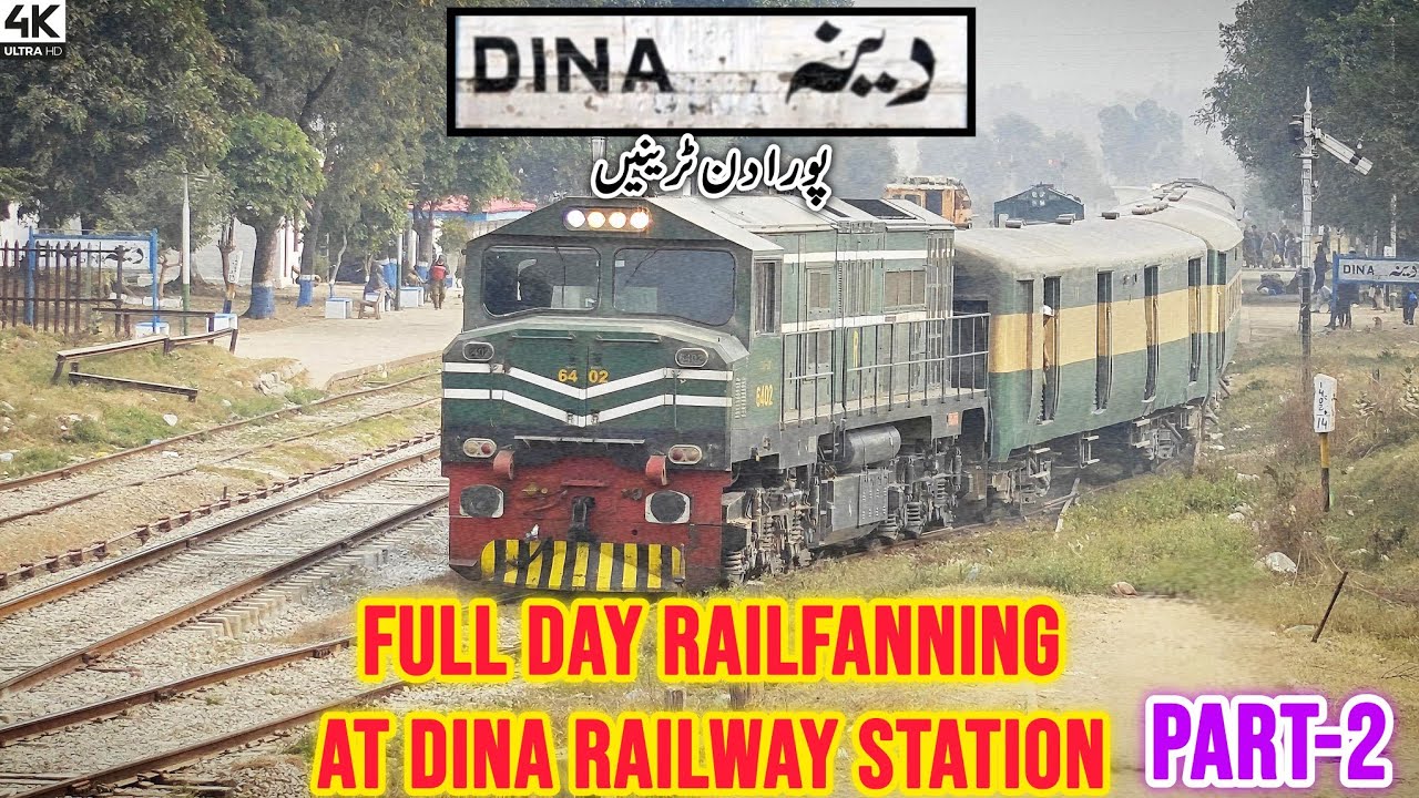 Epic Railfanning at Dina Railway Station | All-Day Train Action 🚆🔥Part-2
