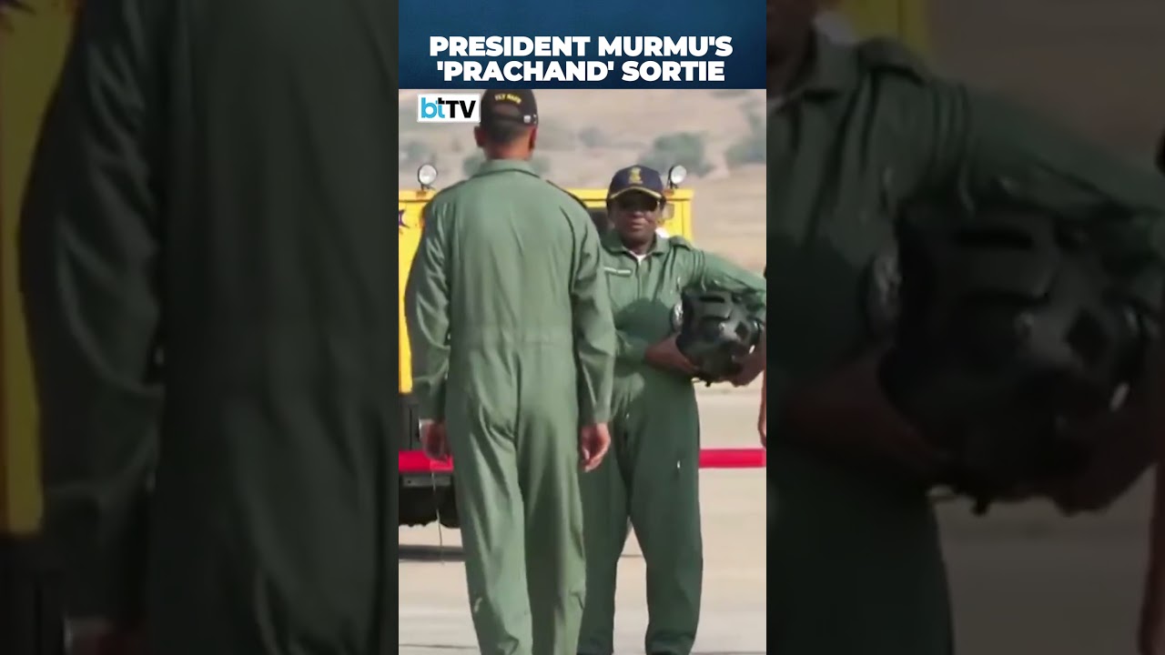 President Murmu Reviews IAF&rsquo;s Vayu Shakti-26, Flies In Prachand At Jaisalmer War Drill