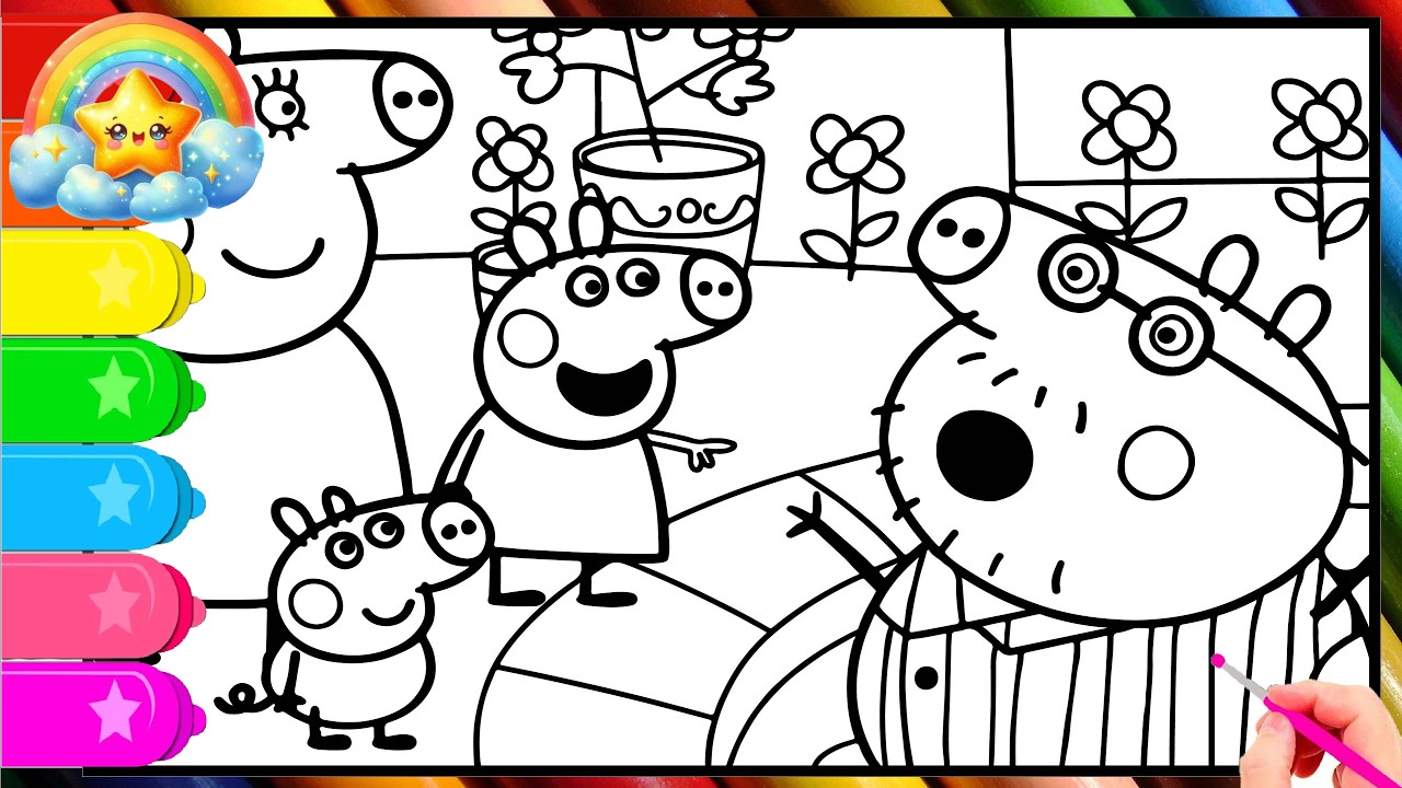 The Biggest Marble Run Challenge with Peppa Pig || Peppa Pig Official Family Kids Cartoon