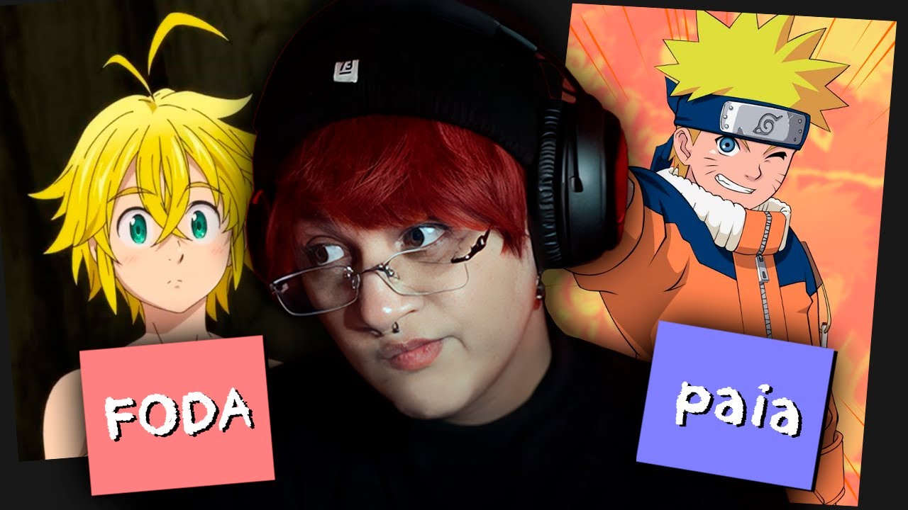 SCOTT FAZENDO TIERLIST DE MELHORES PROTAGONISTAS DE ANIME