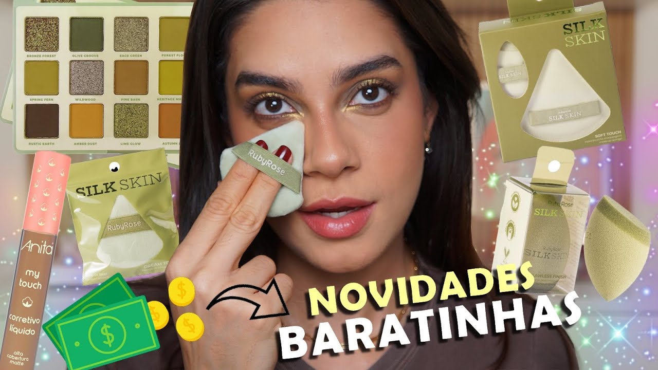 EXPECTATIVA x REALIDADE: USEI SÓ MAKES BARATINHAS NESSE VÍDEO!