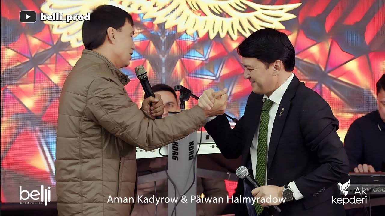 Aman Kadyrow we Pälwan Halmyadow Türkmen Toý 2025 4K