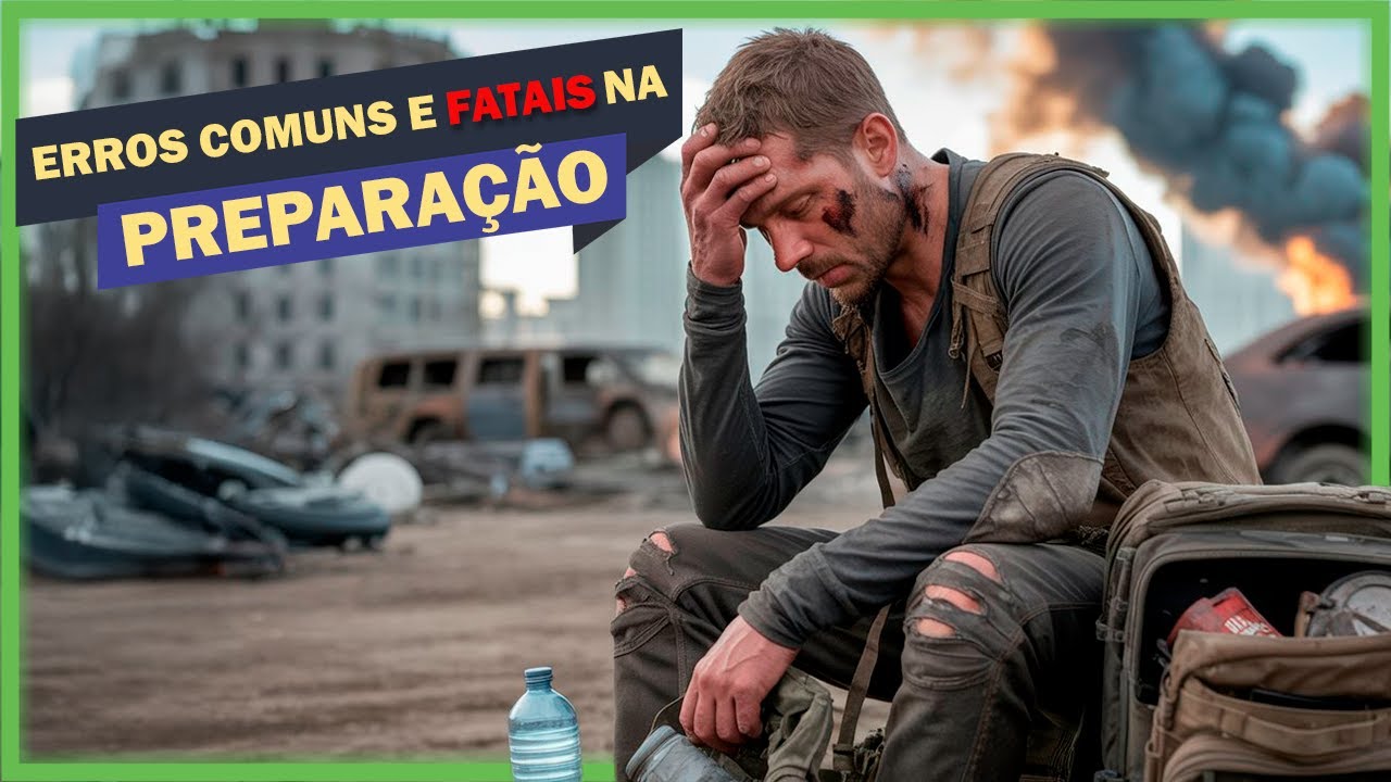 Os 7 maiores ERROS que todo sobrevivencialista comete no inicio