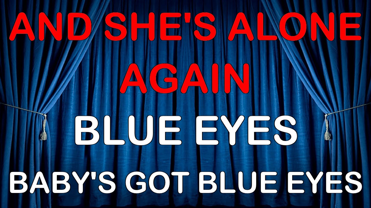 Elton John   Blue eyes KARAOKE MM (fair use)