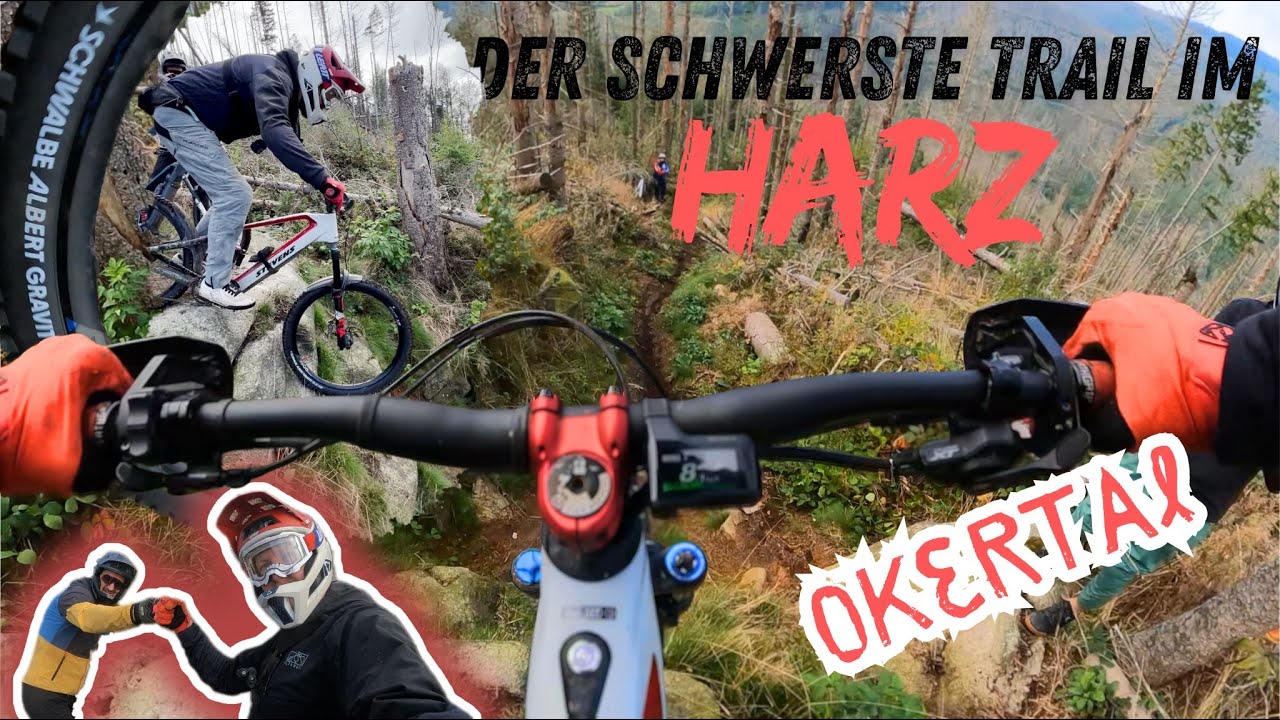 Ist das DER SCHWERSTE TRAIL im Harz ?! | Hardcore Enduro im Okertal | Schwalbe Albert Gravity PRO