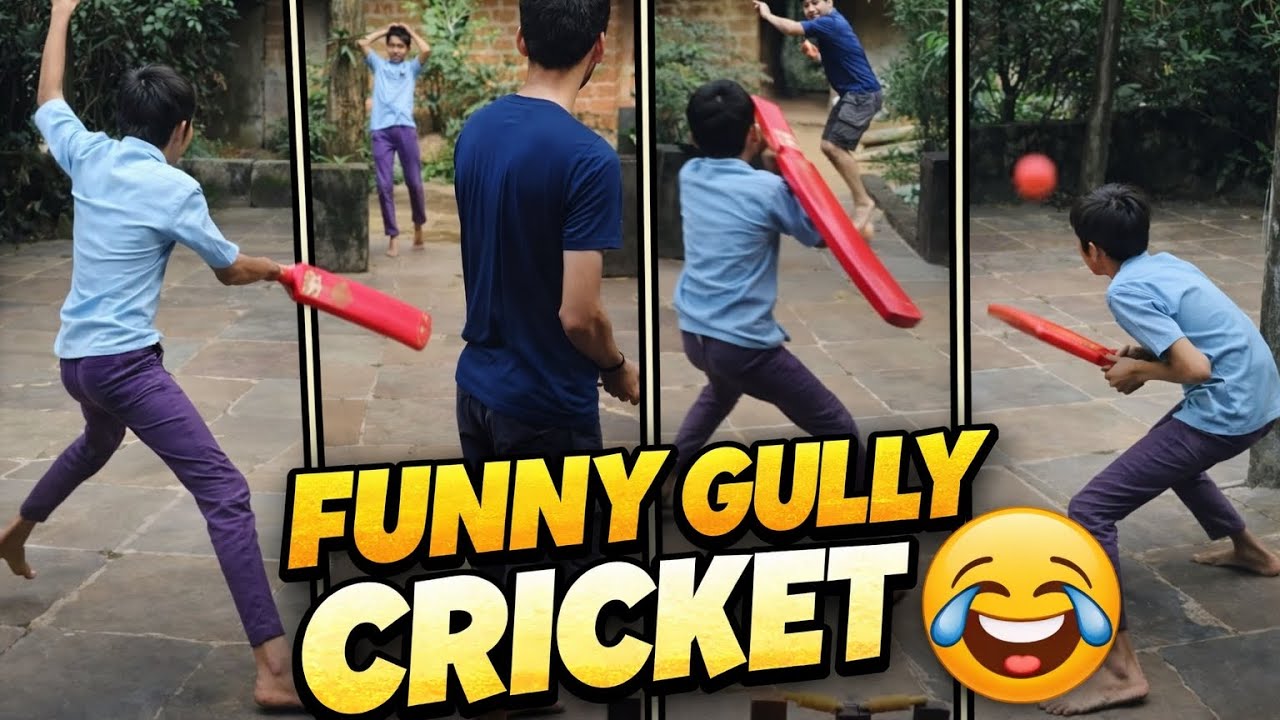 Today’s Gully Cricket Match – Unexpected Shots & Pure Fun