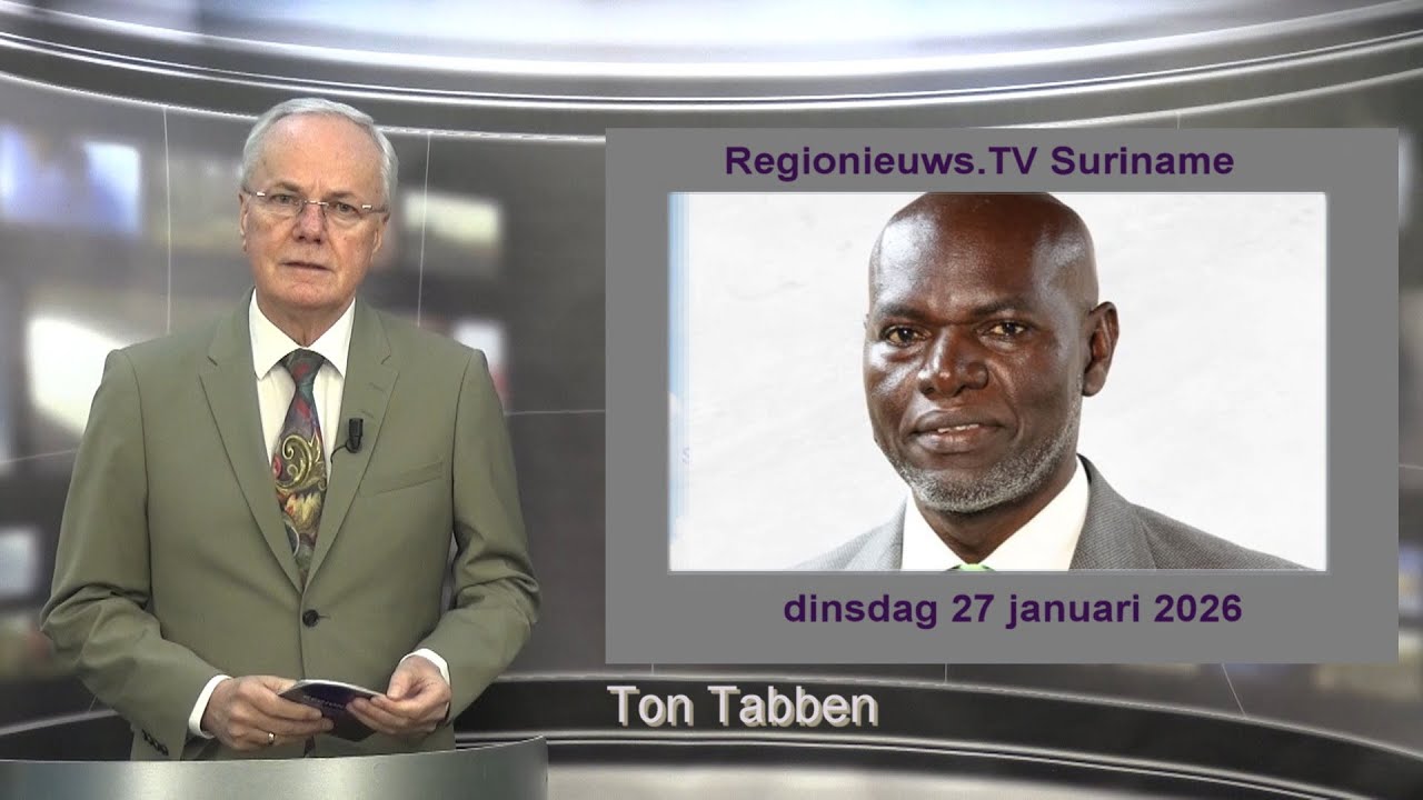 Regionieuws TV Suriname 27 januari 2026 ►Illegale goudwinning aanpakken►Luchtverkeersproblemen Satca