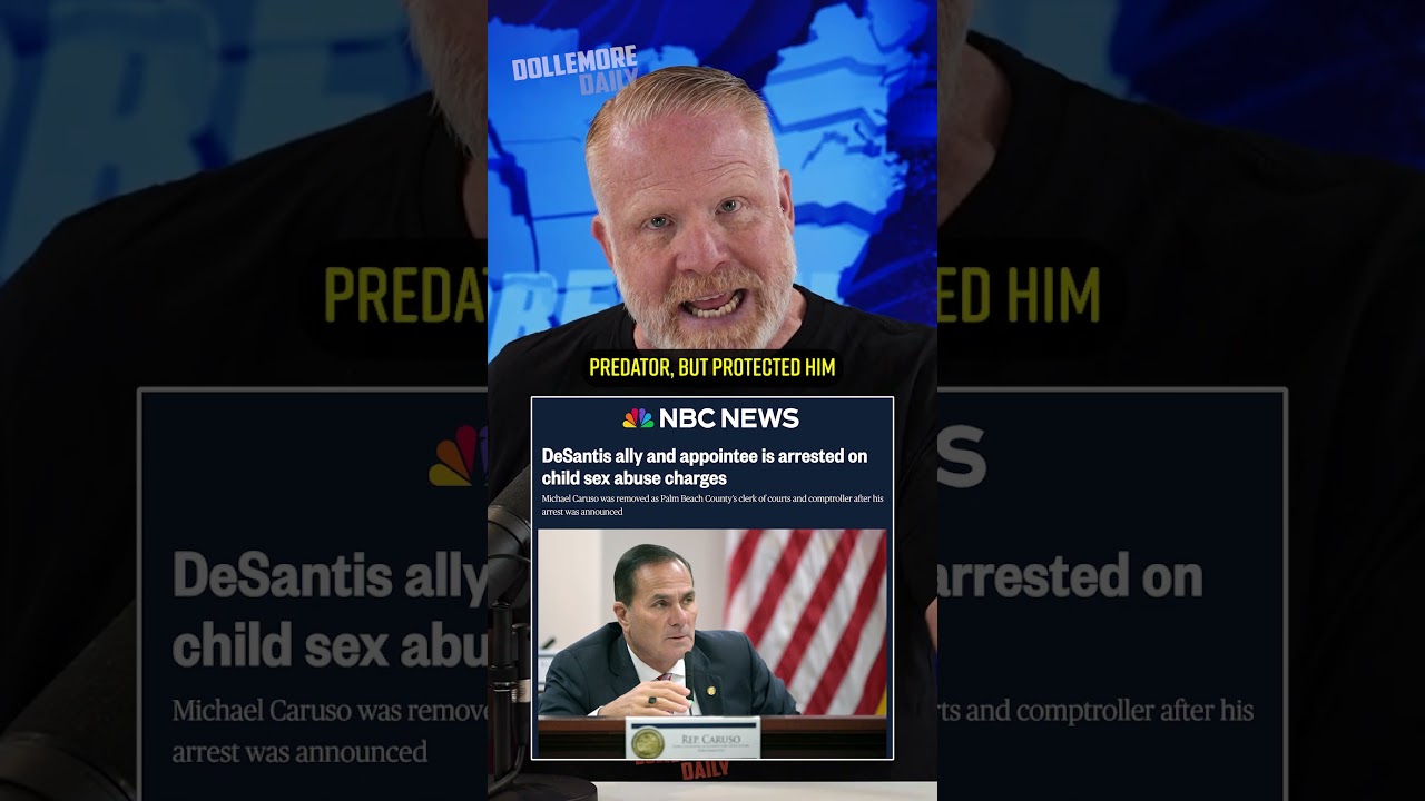 Ron DeSantis Ally ARRESTED on Child Sex Abuse Charges #DollemoreDaily #Florida #News