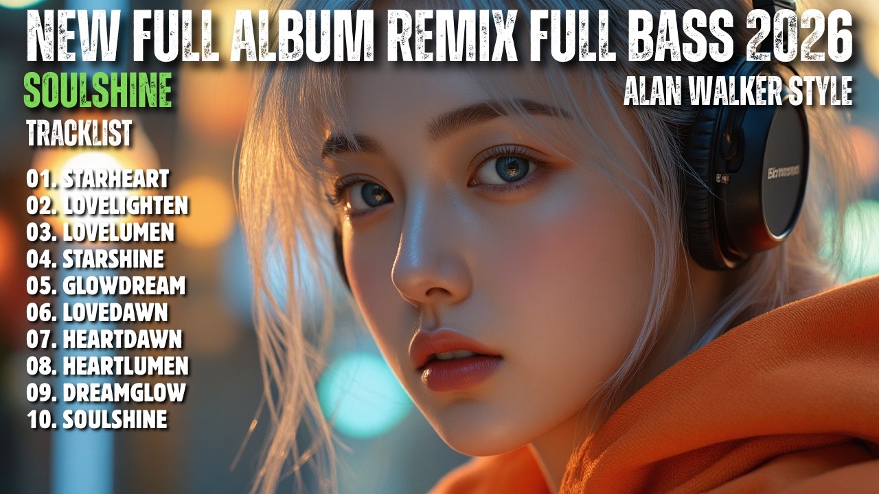 ALAN WALKER STYLE X SAHARA || SOULSHINE || NEW FULL ALBUM REMIX FULL BASS 2026