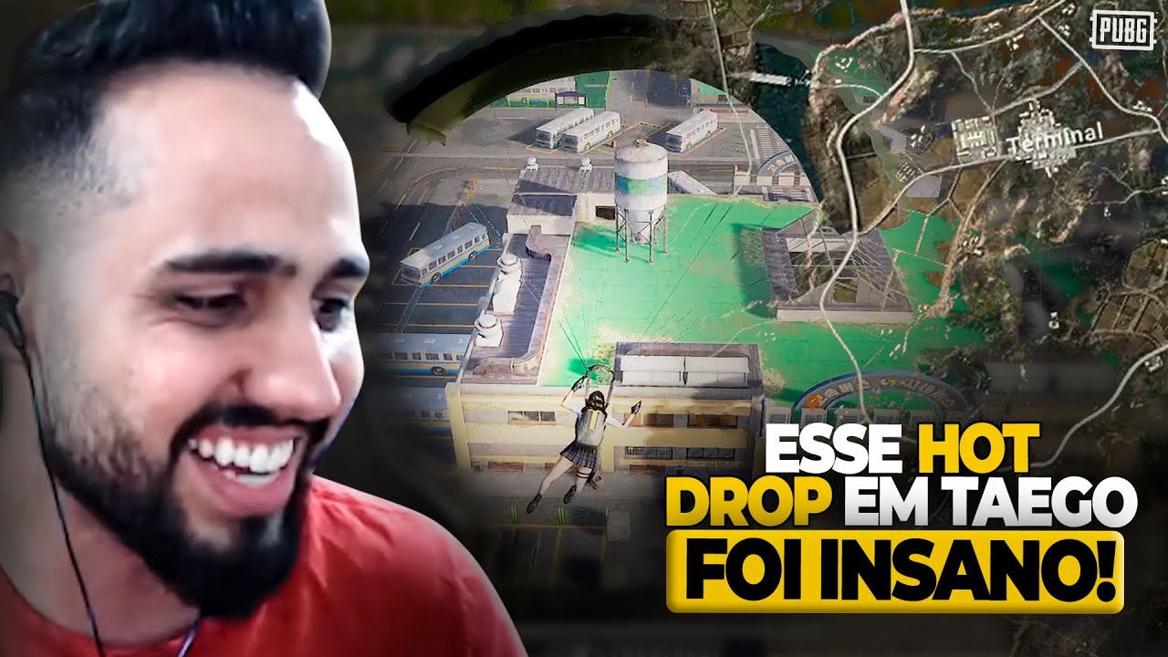 ESSE HOT DROP EM TAEGO FOI INSANO - PUBG