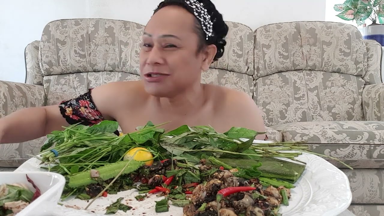 ก้อยหอยเชอรี่ กินกับผักไทย แซ่บหลายจ้า 28/07/23