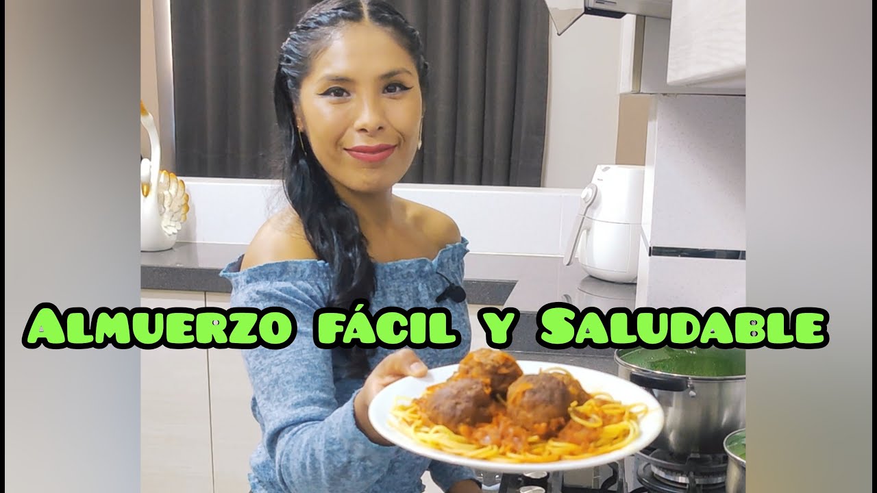 almuerzo fácil y saludable