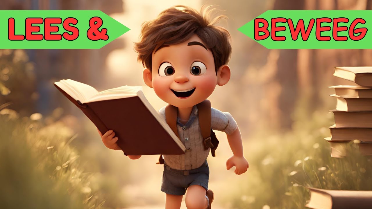 Hoe om jou kind te leer LEES in Afrikaans terwyl hulle beweeg?