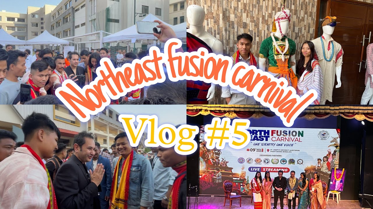 Northeast fusion carnival || BUBAGRA ||Bangalore Tiprasa|| Simon Jamatia Official || Vlog#5 