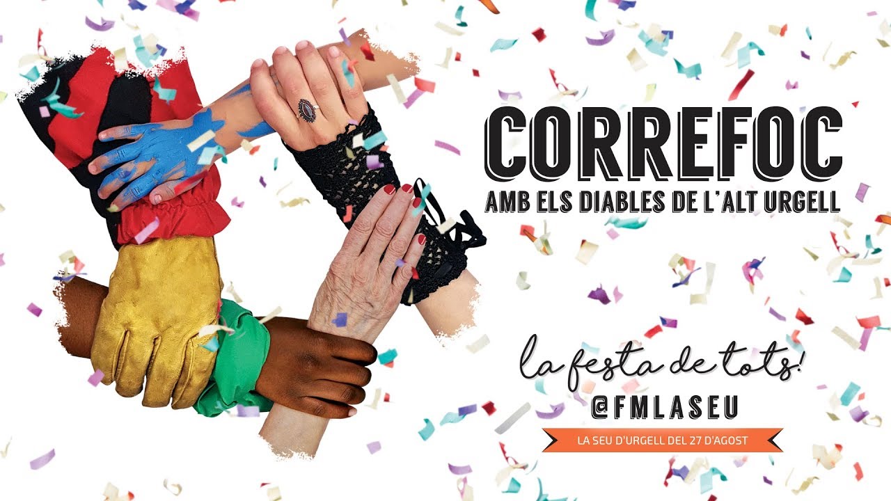 #fmlaseu - Correfoc amb els Diables de l’Alt Urgell 2018