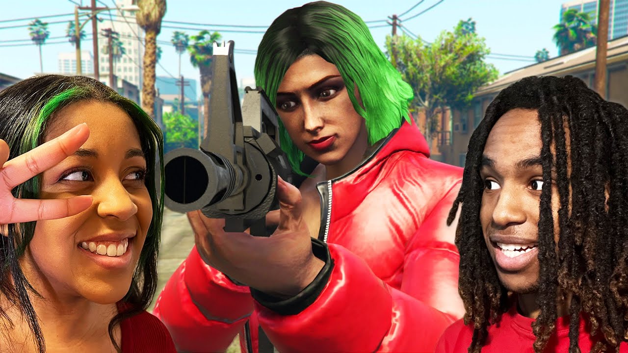 My Girlfriend Plays GTA 5 Part 2