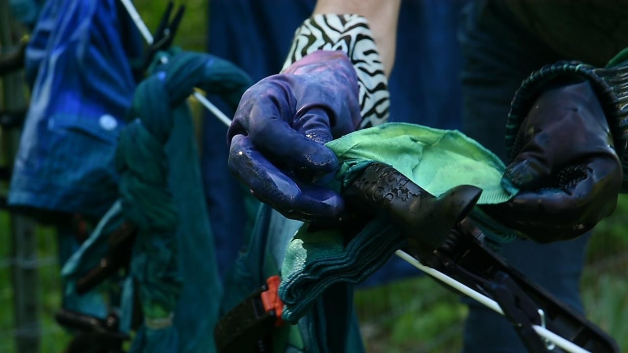 The magical art of indigo dyeing