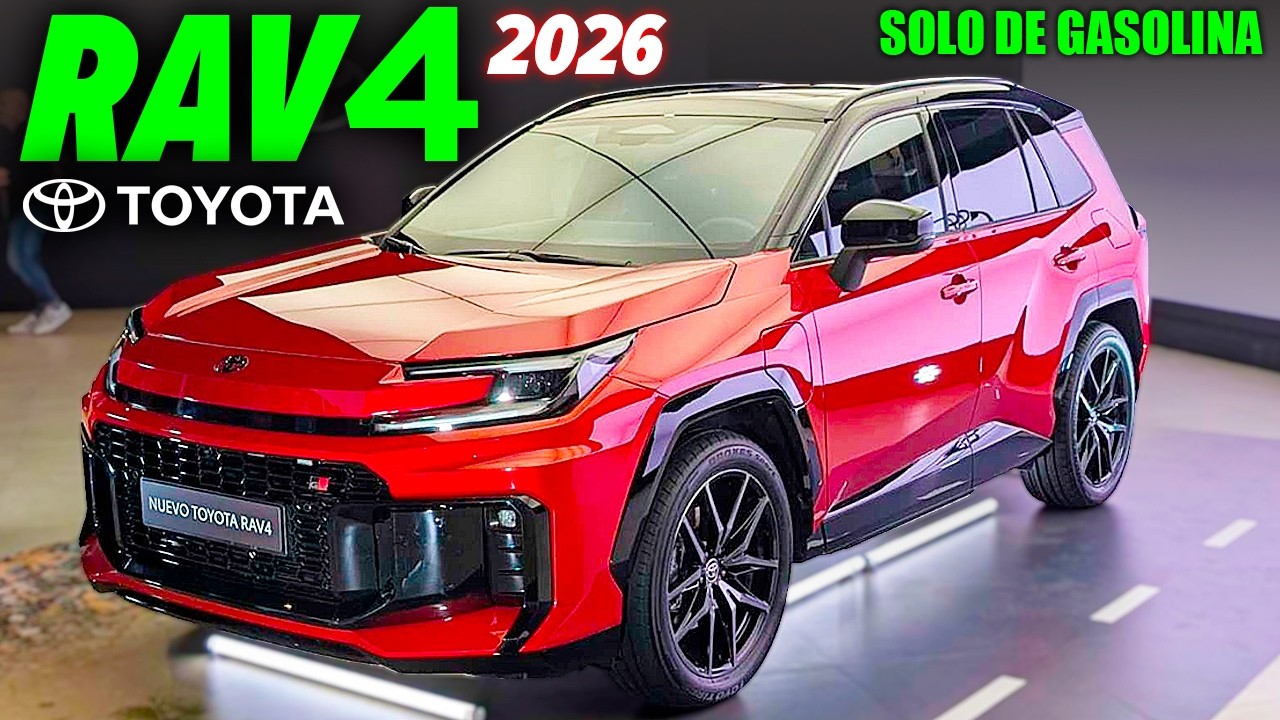 Toyota RAV4 2026 | VUELVE al MOTOR de GASOLINA