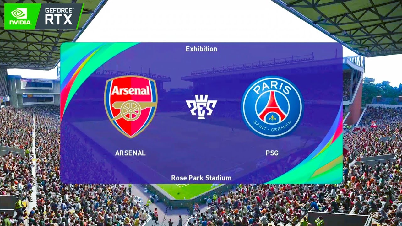 eFootball™ 2026 // Arsenal vs PSG [PC] Gameplay