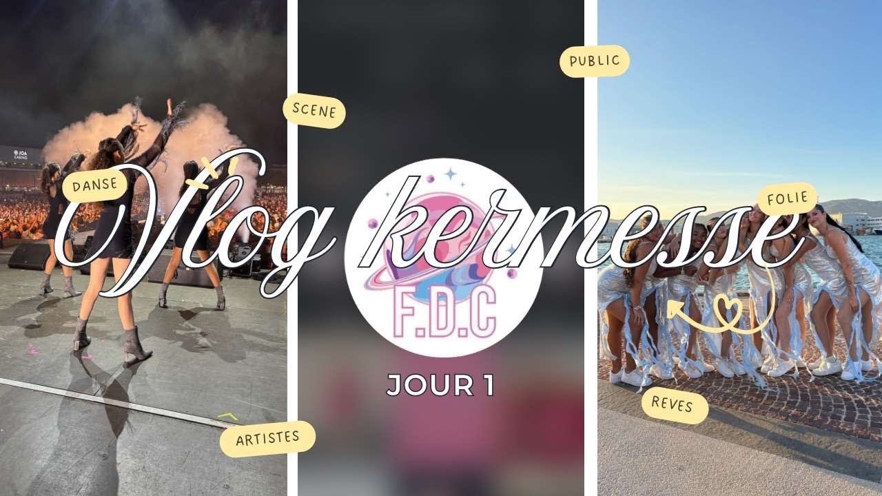 VLOG 1 ✨ Plonge avec nous au cœur de la kermesse de La Seyne-sur-Mer 🎡🎶 Jour 1 