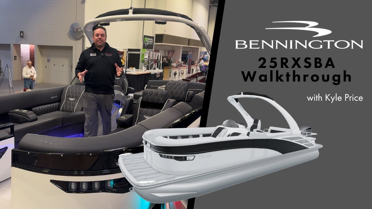 2025 Bennington 25RXSBA Walkthrough