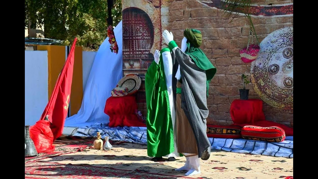 مسرحية(سلام يامهدي) في ثانوية زهرة المدائن في قضاء الميمونة 2025