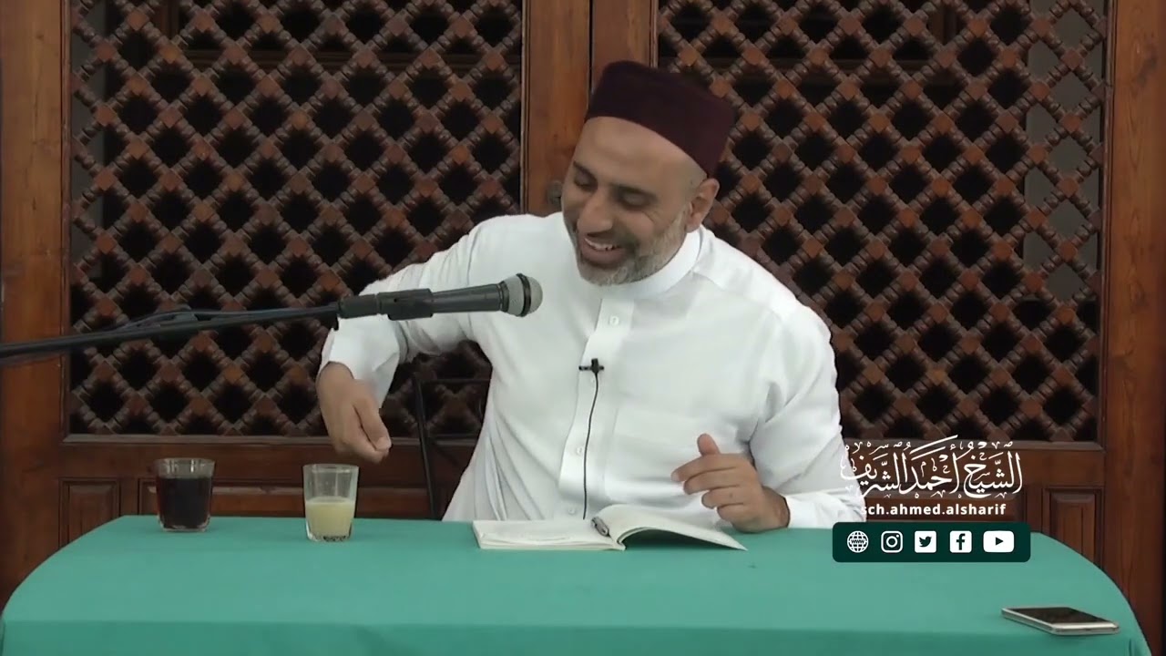 خيال دواعش الشيعة في الصحابة رضي الله عنهم جعلهم يعيشون فيلم كرتون كبير.الشيخ أحمد الشريف حفظه الله