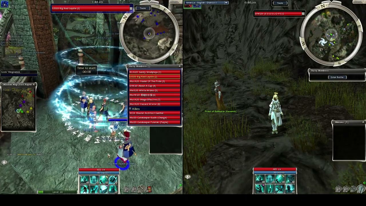 Dual Boxing Fort Aspenwood 2/2 - Guild Wars