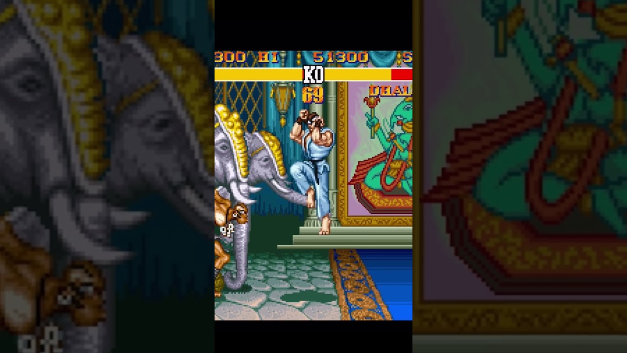 Smooth win #retrogaming #90s #streetfighter #ryu #snesclassics