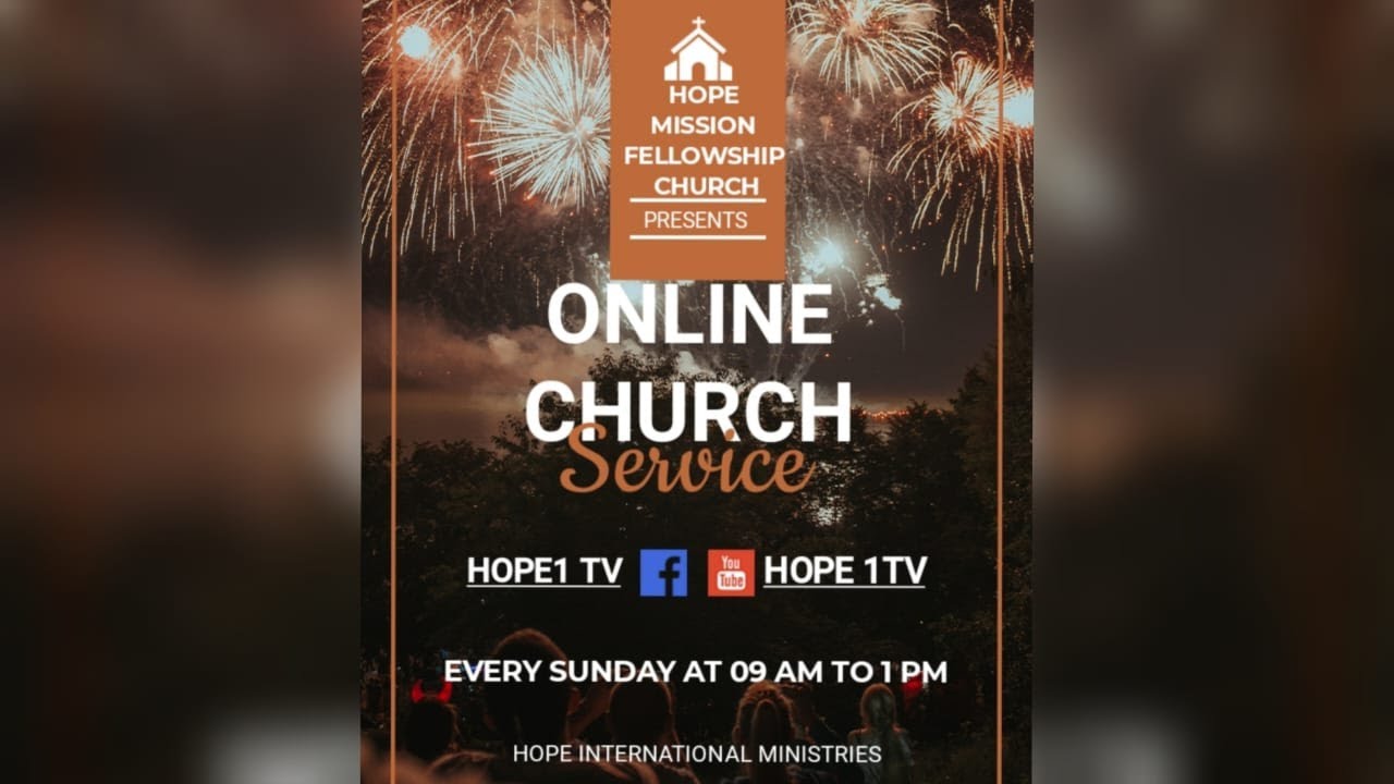 LIVE🔴\\ HOPE 1TV \ SUNDAY MORNING SERVICE WITH HOPE MISSION FELLOWSHIP KENYA \18\01\2026