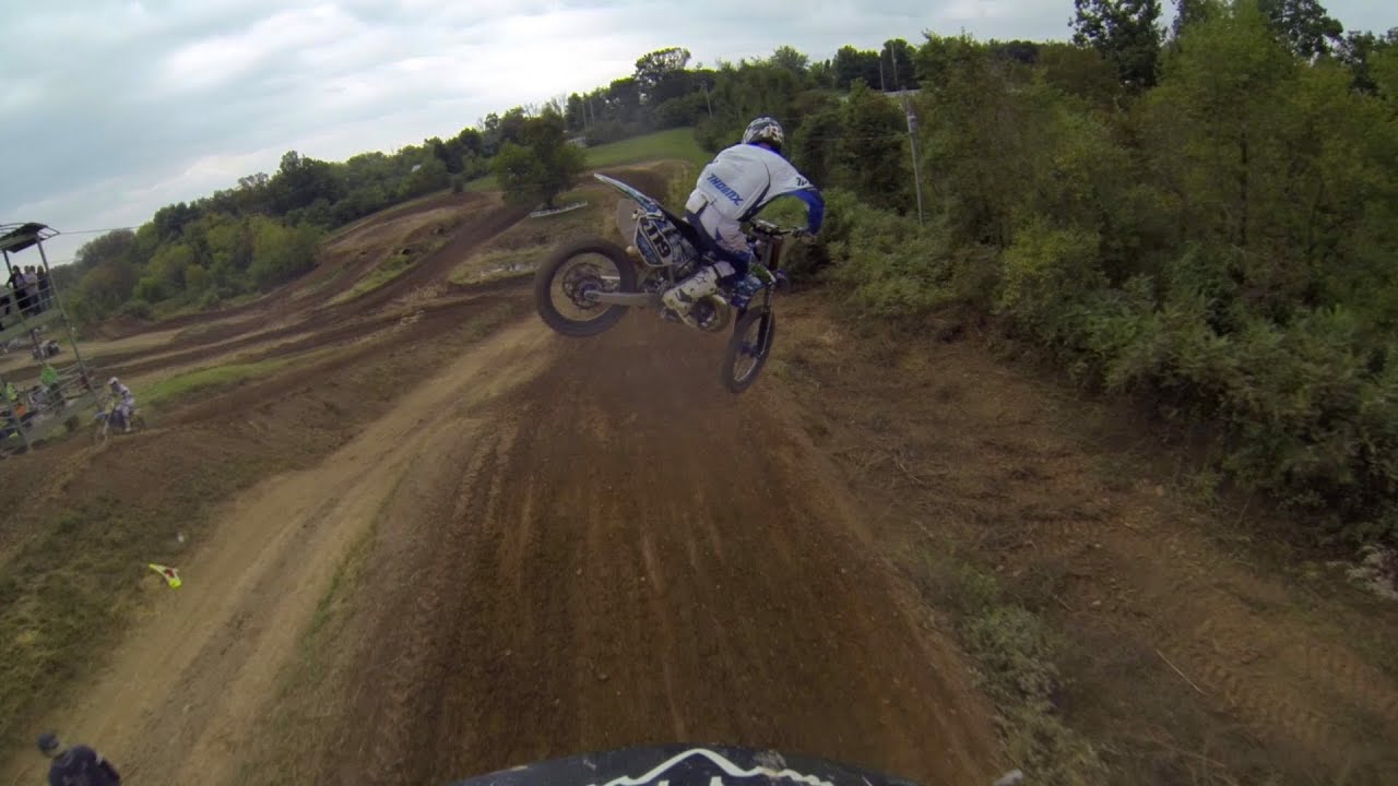 HELMET CAM: Ty Newcome - DEP Pipes 2 Stroke Shootout / Sleepy Hollow MX (MXPTV)
